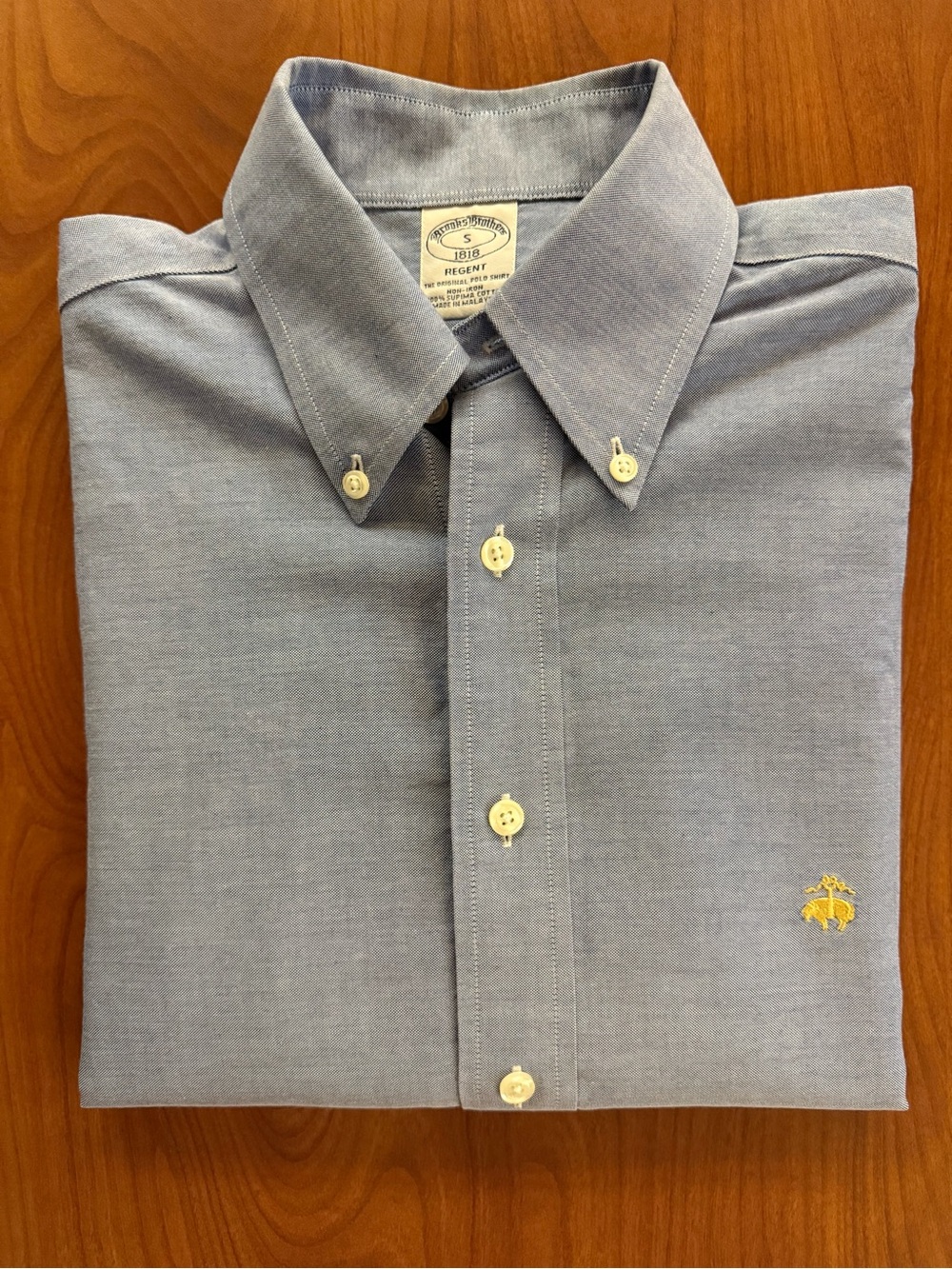 Brooks Brothers Light Blue Oxford Button-Down Shirt